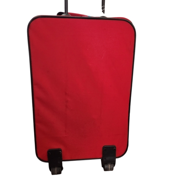 Walt Disney Vintage 1971 Roller Extending Handle Luggage Travel Bag - Picture 2 of 11